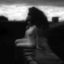 swimming under umbrella (image courtesy B.S. Wise)